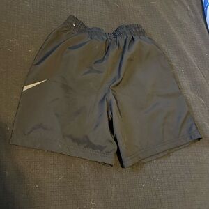 Boys Nike black shorts size medium